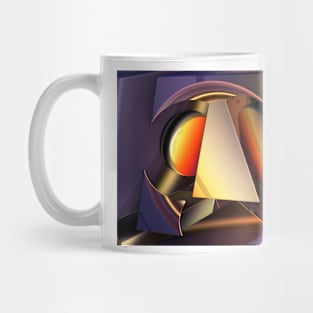 Portrait of the Artist as a Young Robot Mug